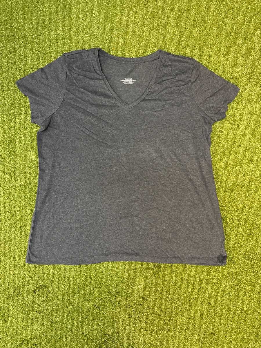 Undecorated Short Sleeve V-Neck Tri-Blend Tee