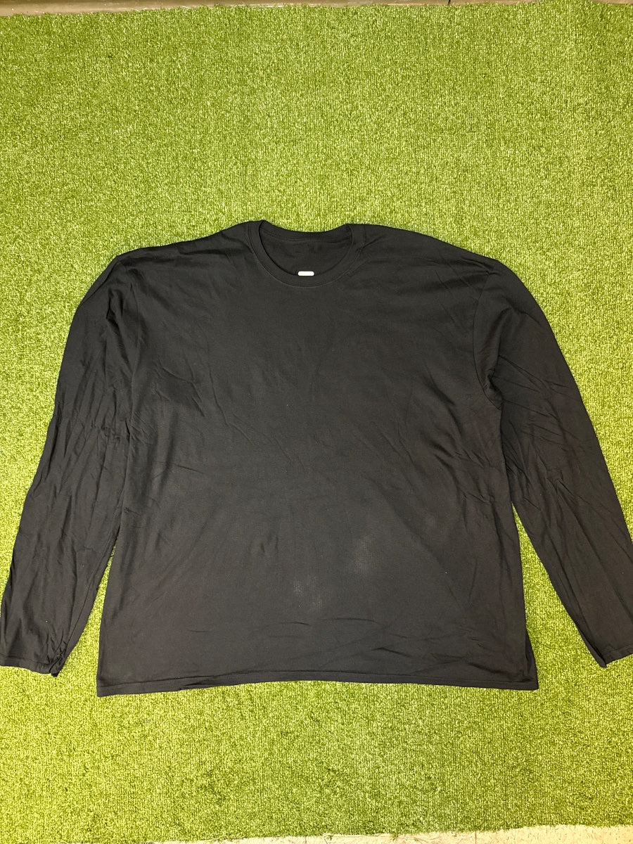 Undecorated Adult Long Sleeve Crew Neck Tee
