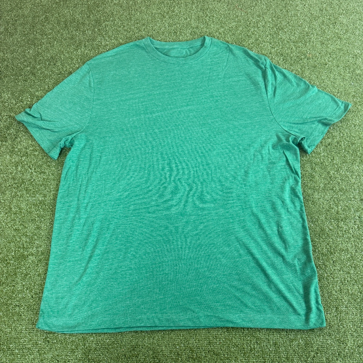 Undecorated Adult Short Sleeve Triblend Tee