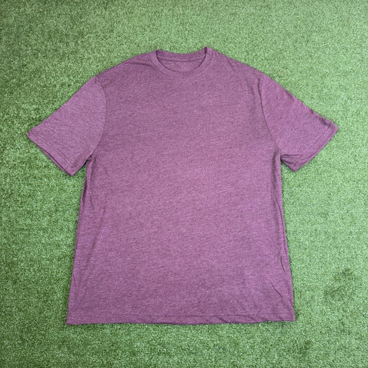 Maroon Heather Triblend Tee