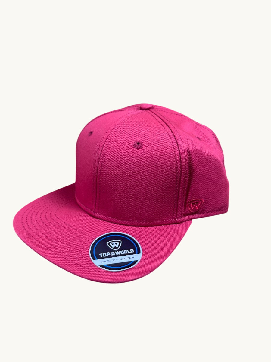 Adjustable Flat Brim Snapback Cap