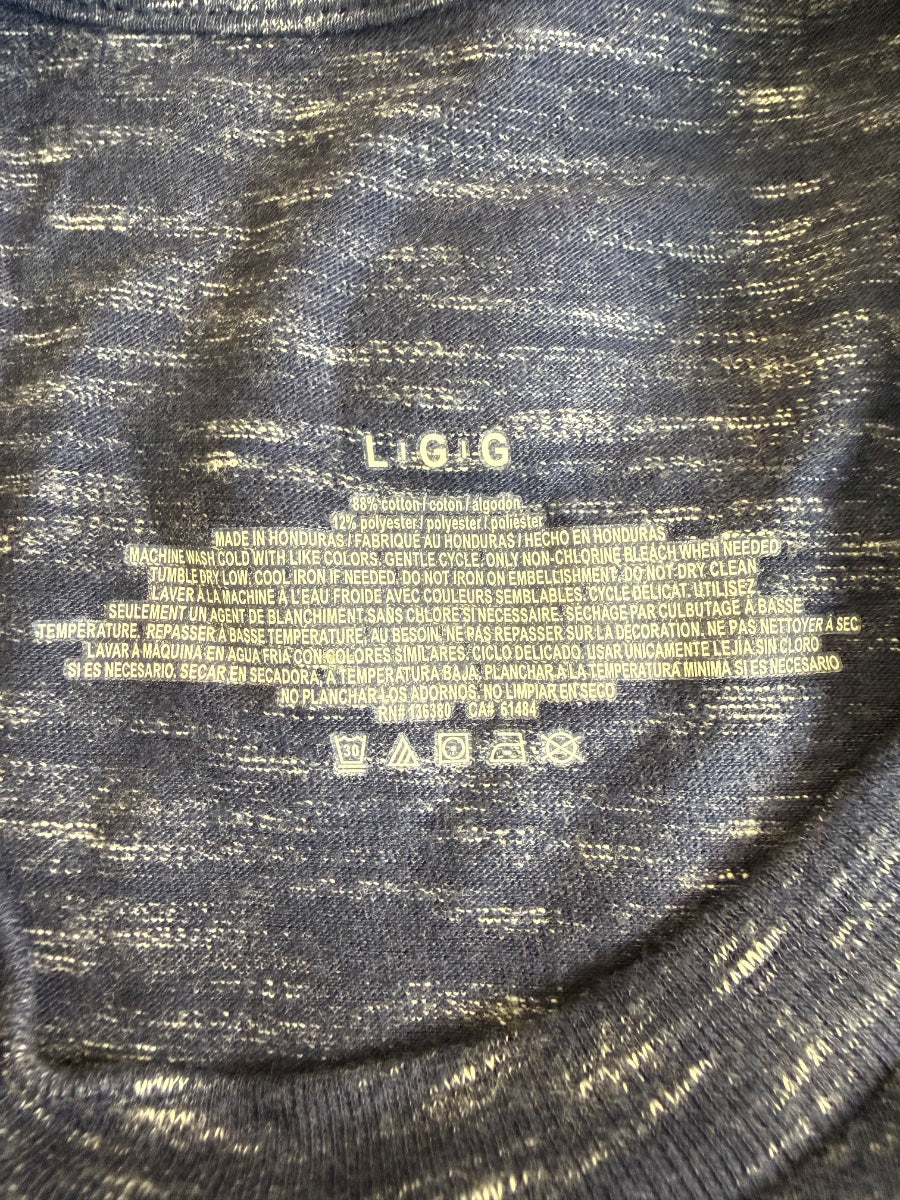 Undecorated Athletic Short Sleeve Space Dye Tee