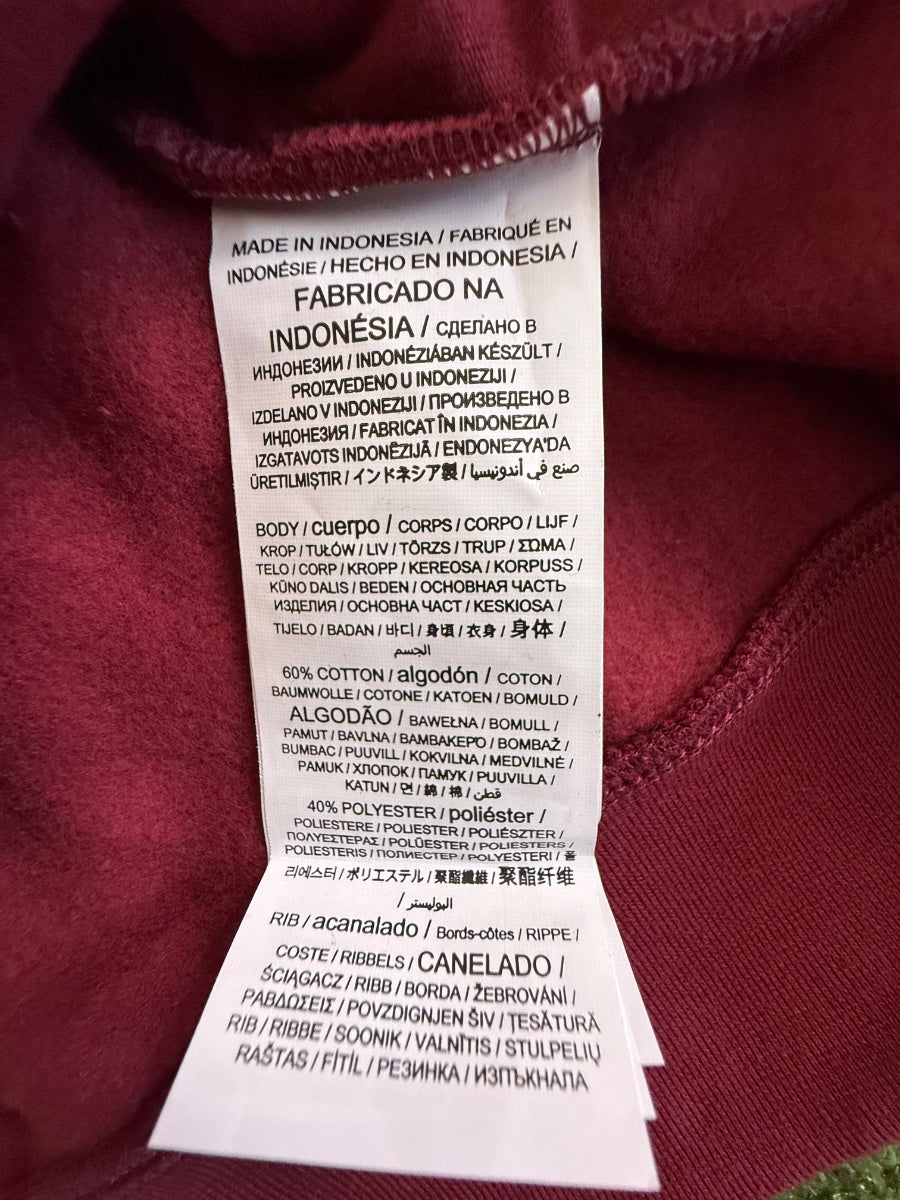 Undecorated Long Sleeve Fleece Pullover Hood