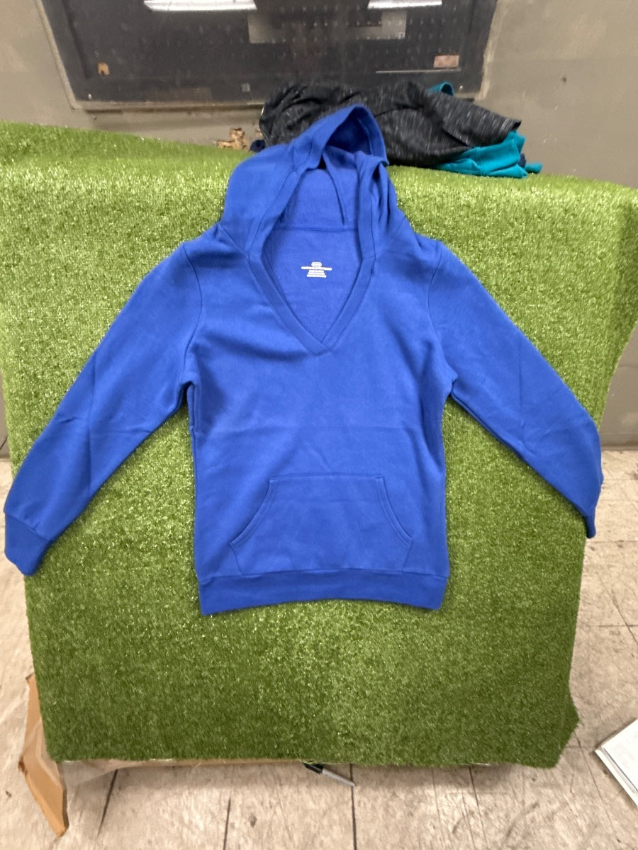 Undecorated Women's Long Sleeve Crossover Neck Top