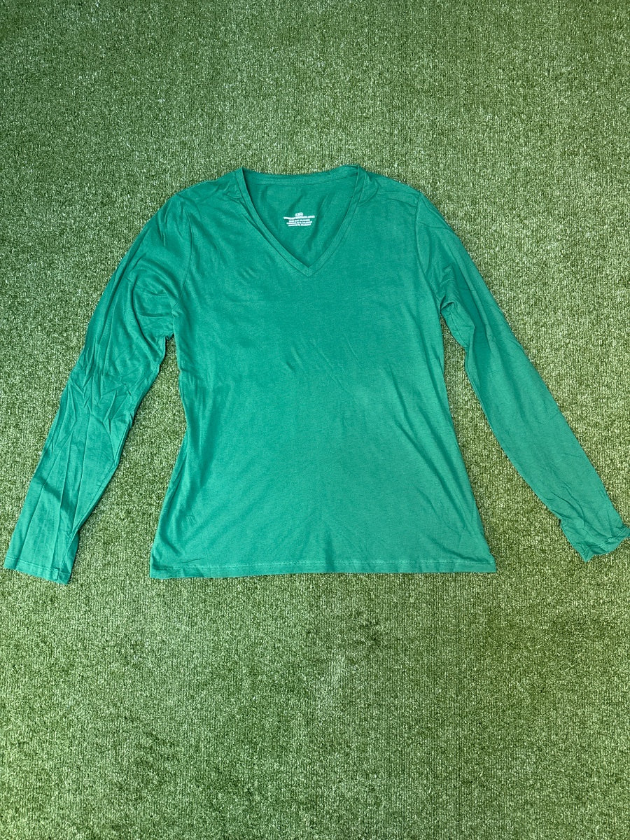 Long Sleeve V-Neck Tee