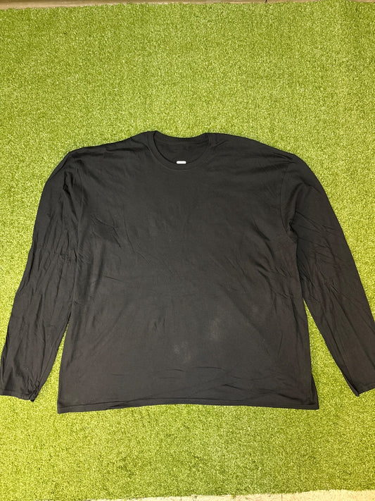 Undecorated Adult Long Sleeve Crew Neck Tee
