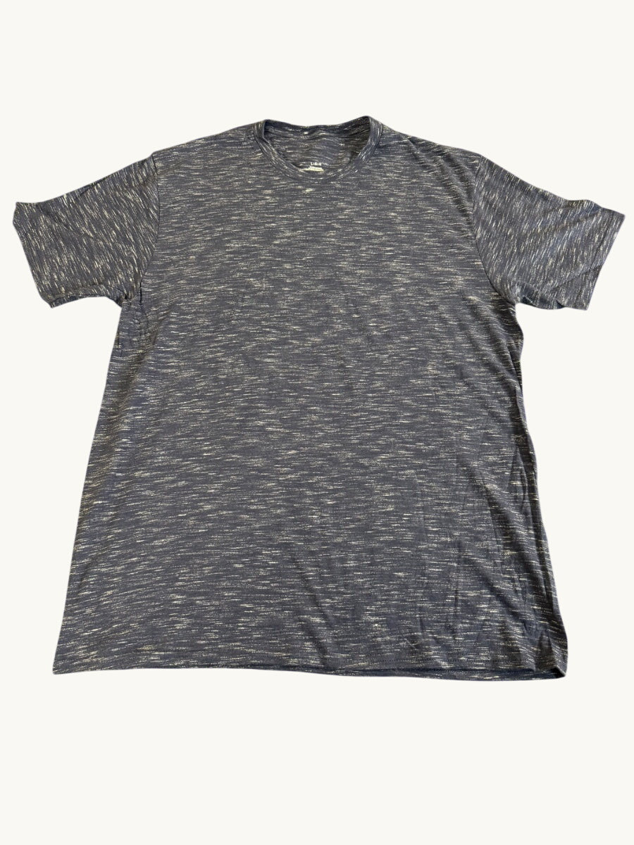 Camiseta de manga corta deportiva jaspeada