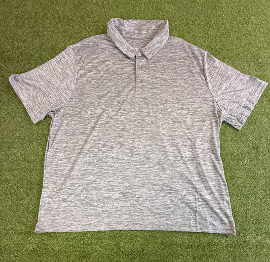 Slate Gray Striated Polo