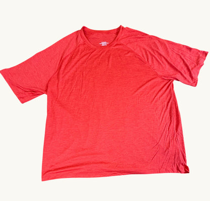 Camiseta raglán sin adornos de manga corta y cuello redondo para adulto