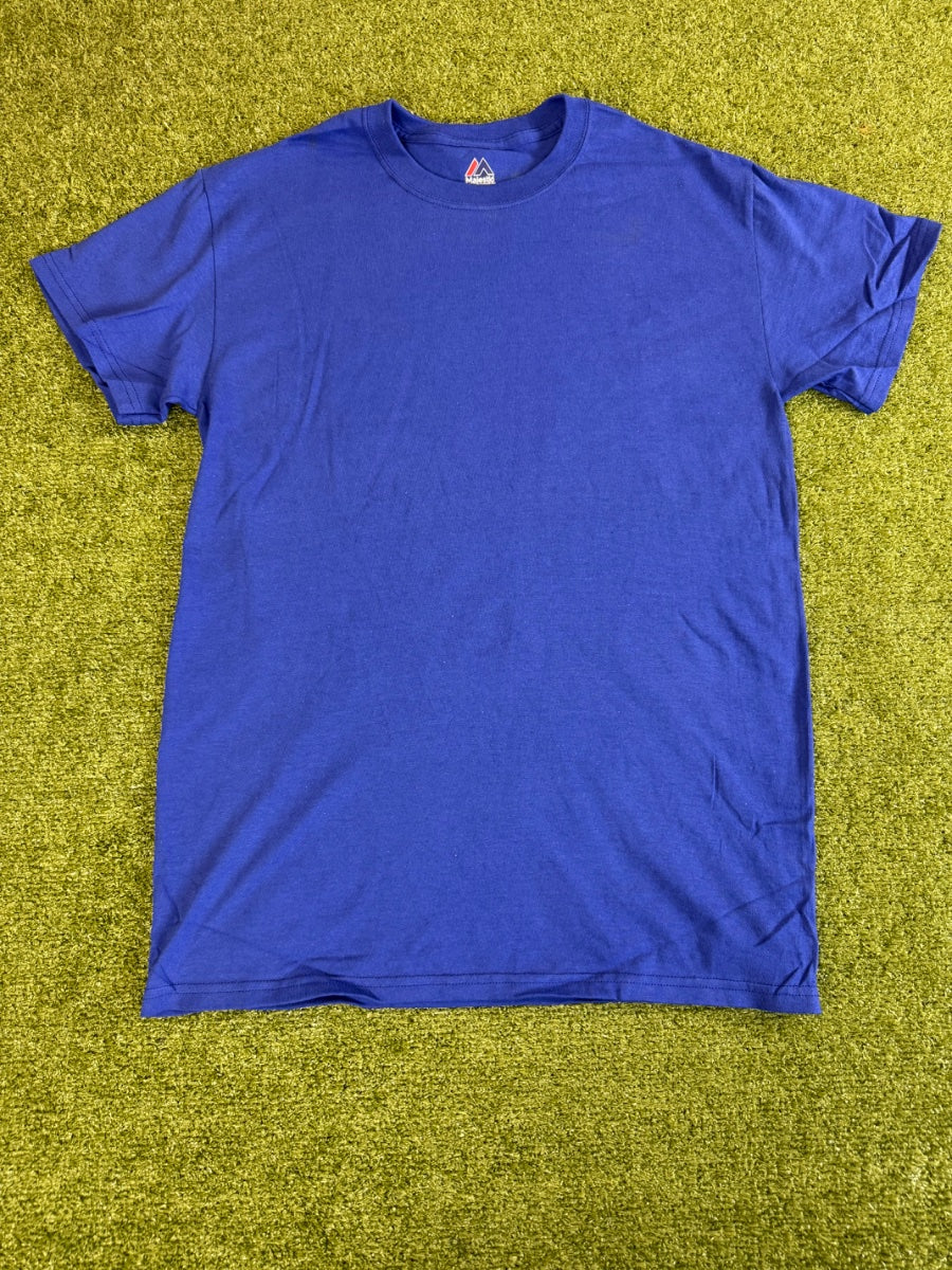 Undecorated Adult Short Sleeve Poly T-Shirt