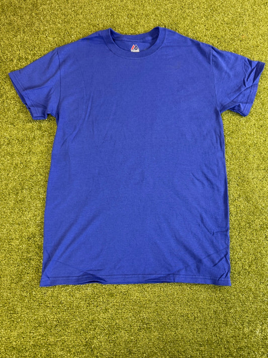 Undecorated Adult Short Sleeve Poly T-Shirt