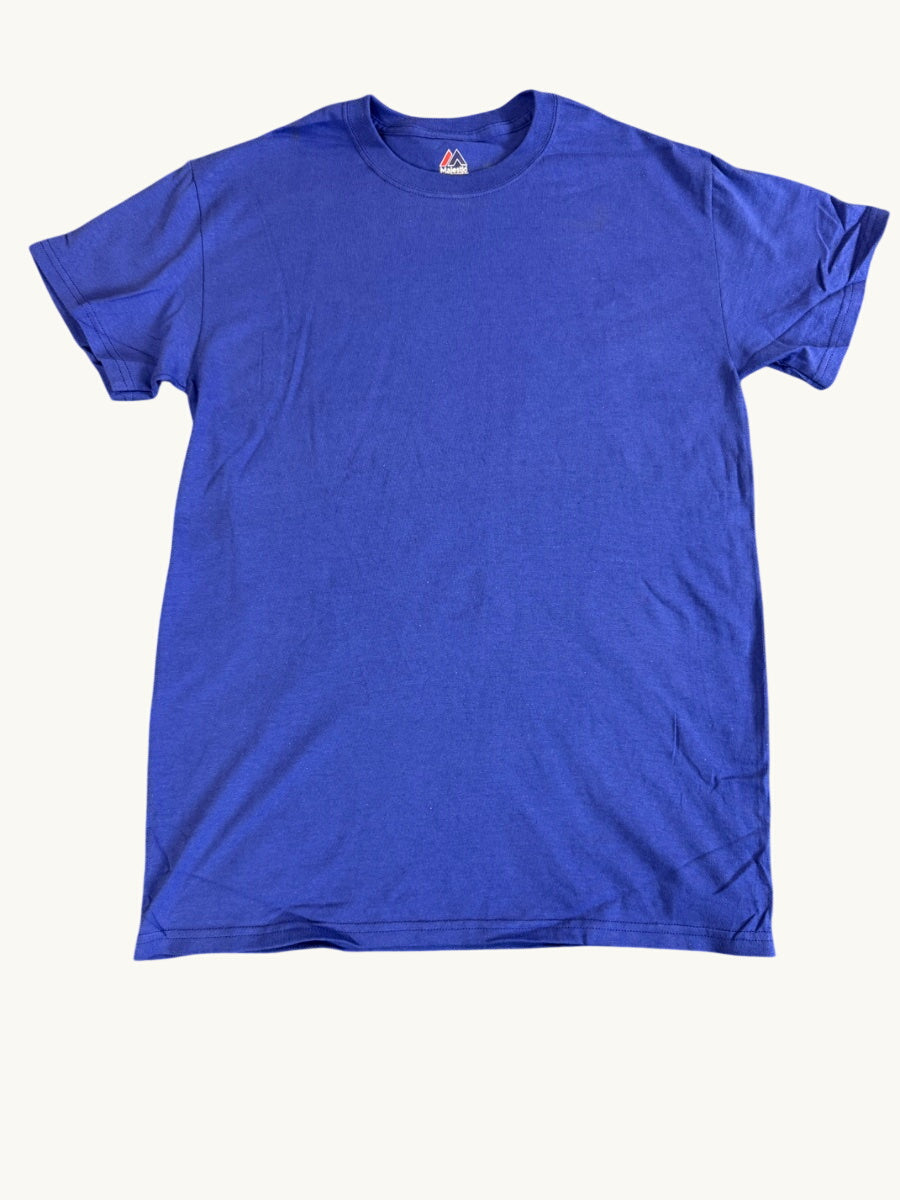 Camiseta de manga corta de poliéster de alto rendimiento