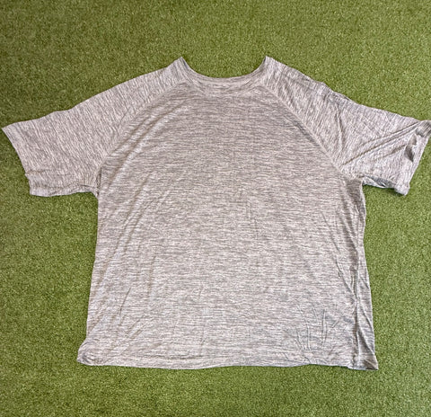 Slate Gray Short Sleeve Crew Neck Raglan (4XL–5XL)