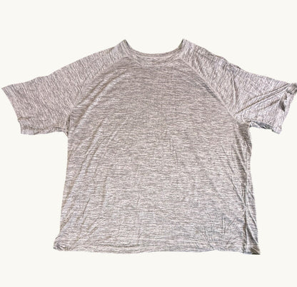 Camiseta raglán de manga corta con cuello redondo para adulto sin decorar