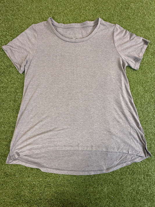 Undecorated Short Sleeve Crewneck Loose Fit Tee