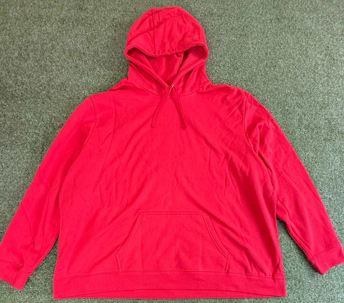 Undecorated Adult Long Sleeve Pullover Hoodie