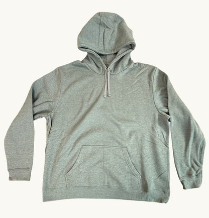 Sudadera con capucha de felpa brezo verde oscuro