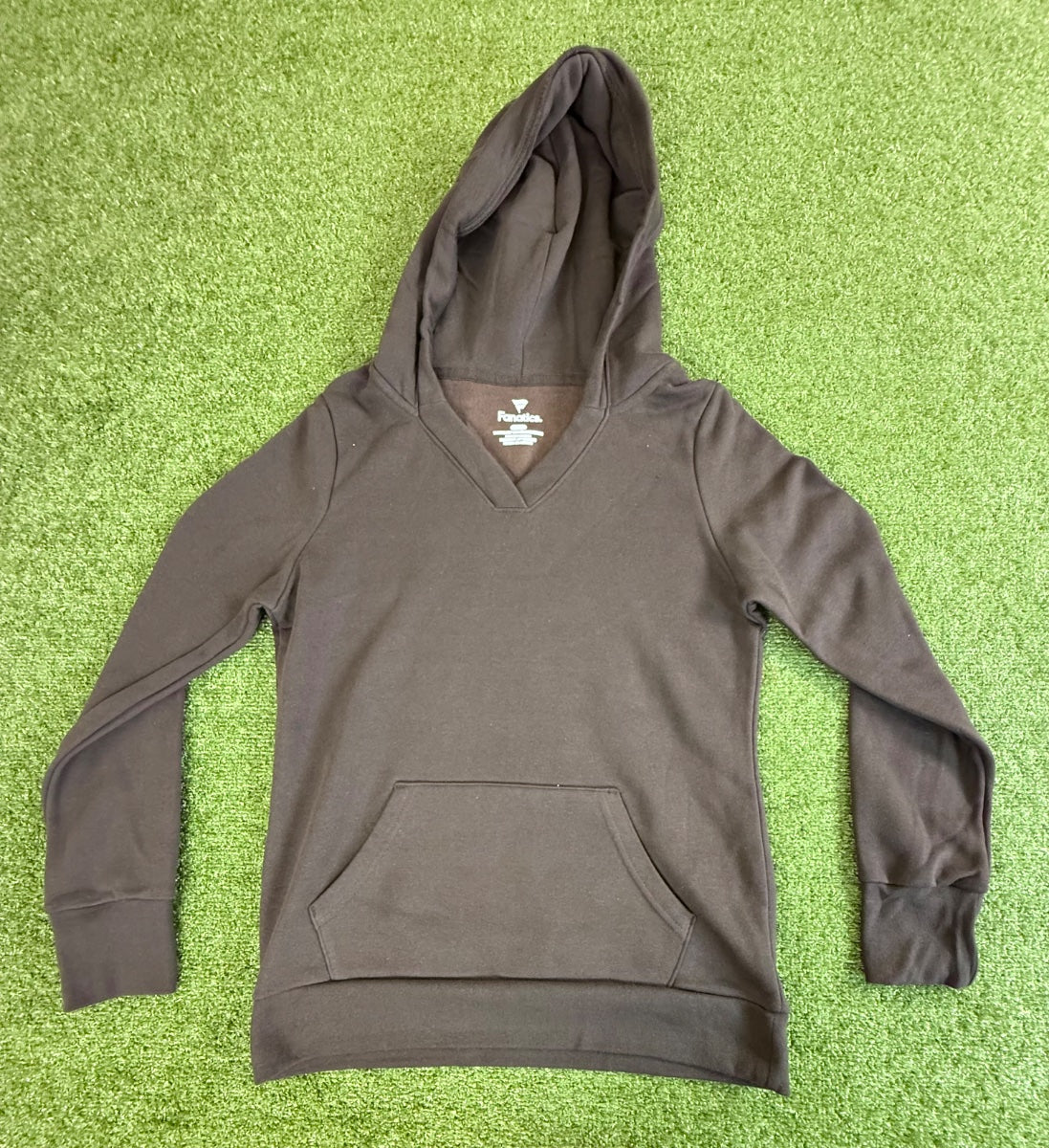 Undecorated Long Sleeve Crossover Neck Top