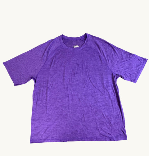 Contrast Short Sleeve Crew Neck Raglan Tee (2G08)