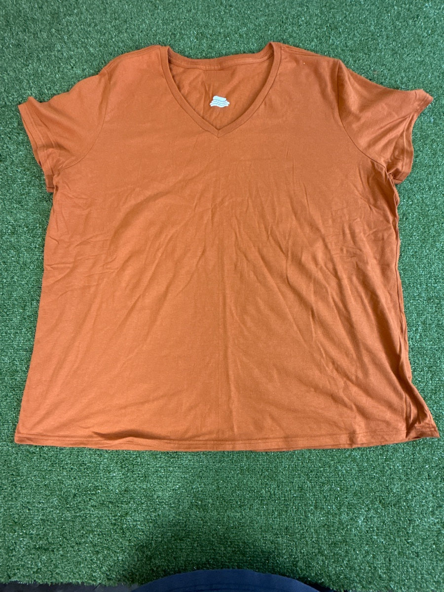 Undecorated Short Sleeve V-Neck Tee