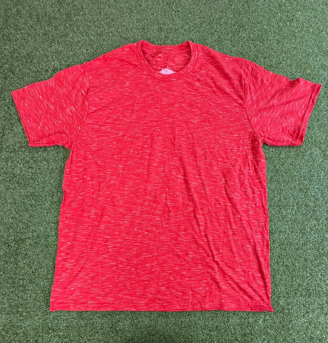 Undecorated Athletic Short Sleeve Space Dye Tee