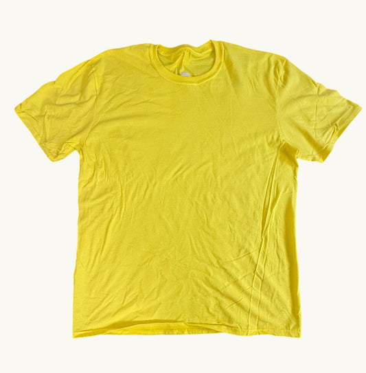 Camiseta amarilla de manga corta Yellow Strike