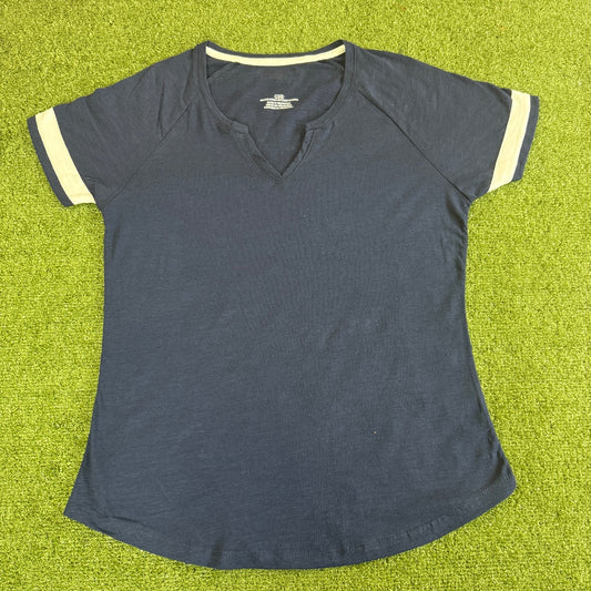 Undecorated Women's Short Sleeve Notch Neck Tee