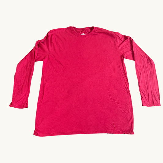 Bright Cardinal Toddler Long Sleeve Tee