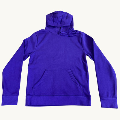Forro polar morado oscuro de manga larga