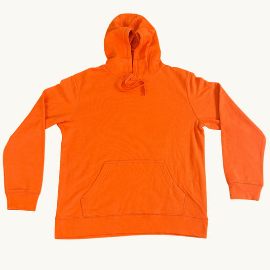 Forro polar naranja oscuro de manga larga