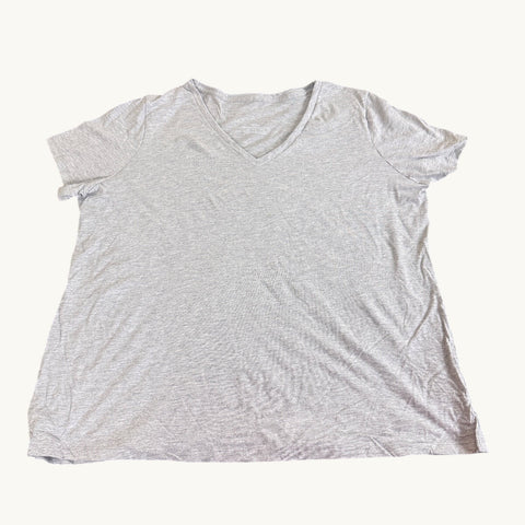 Heather V-Neck Tee (Extended Sizes)
