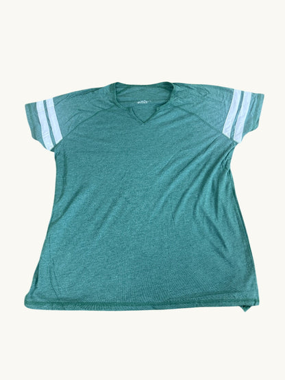 Camiseta Raglán con Cuello en V Deportivo
