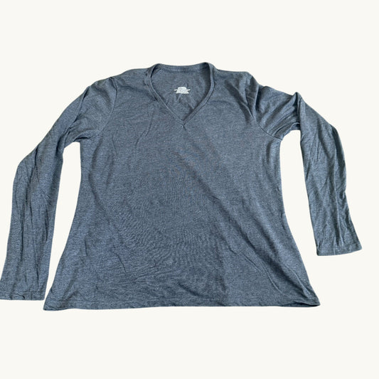 Gildan 2810 Long Sleeve V-Neck Tee