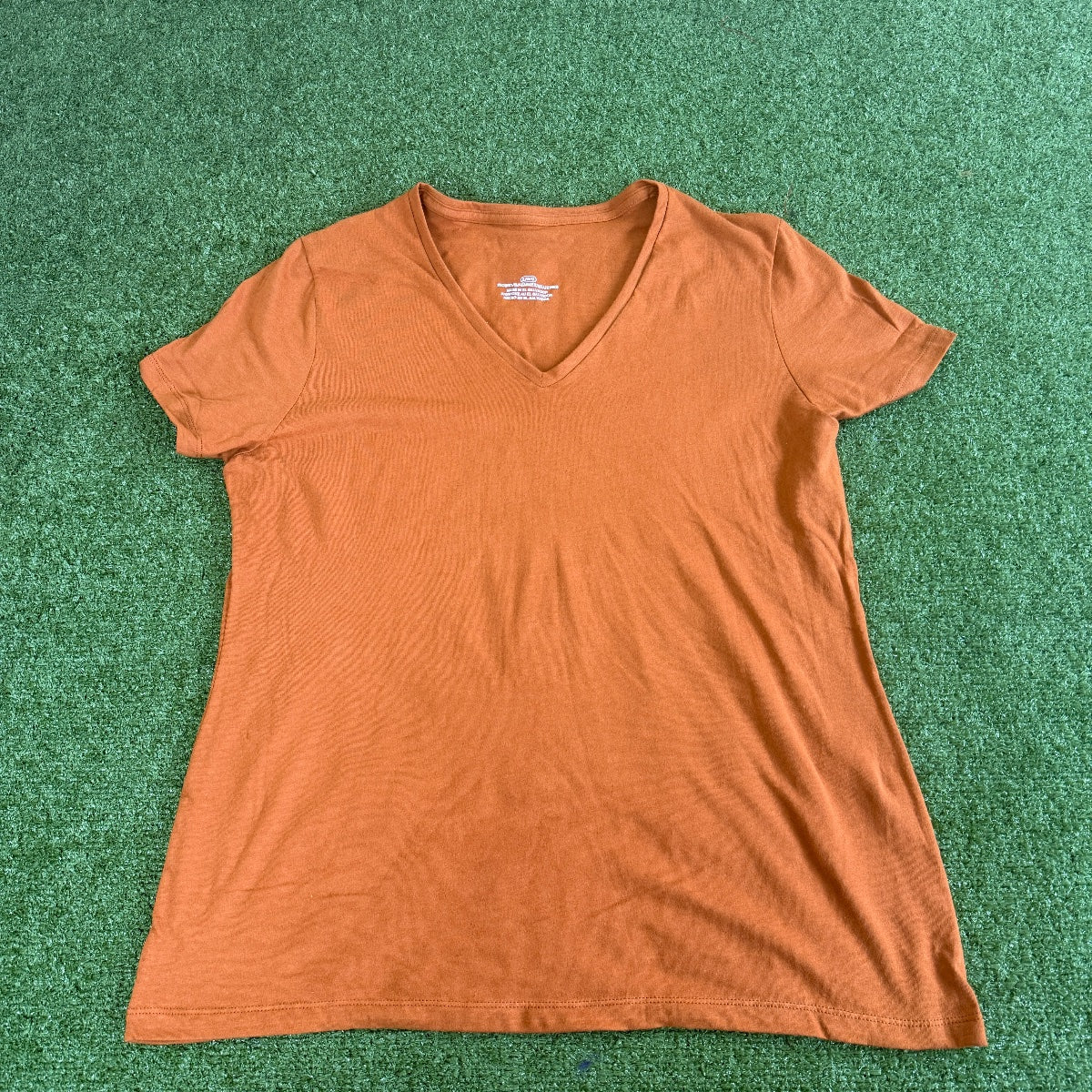 Undecorated Short Sleeve V-Neck Tee
