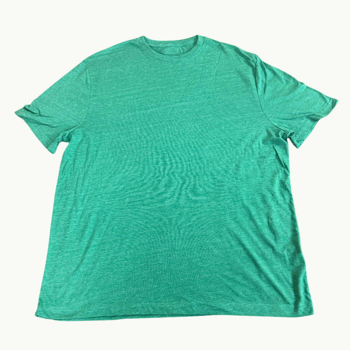 Camiseta triblend de manga corta para adulto sin decorar