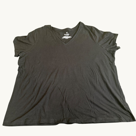 Short Sleeve V-Neck Tee (Plus Sizes)