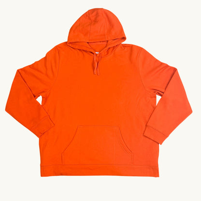 Forro polar clásico naranja de manga larga