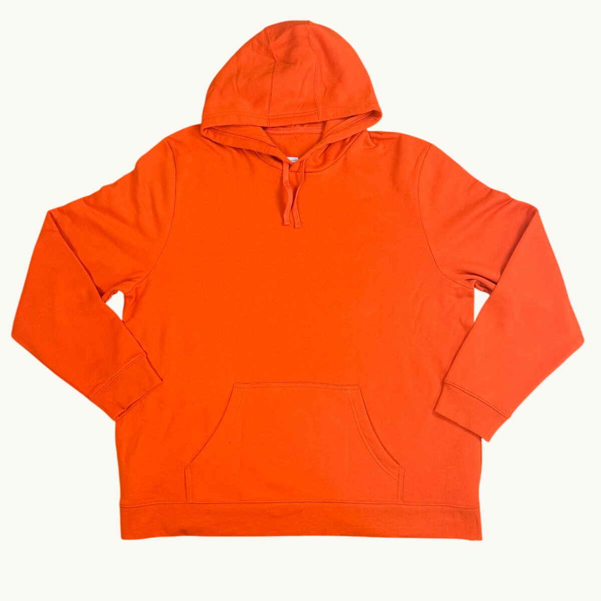 Forro polar clásico naranja de manga larga