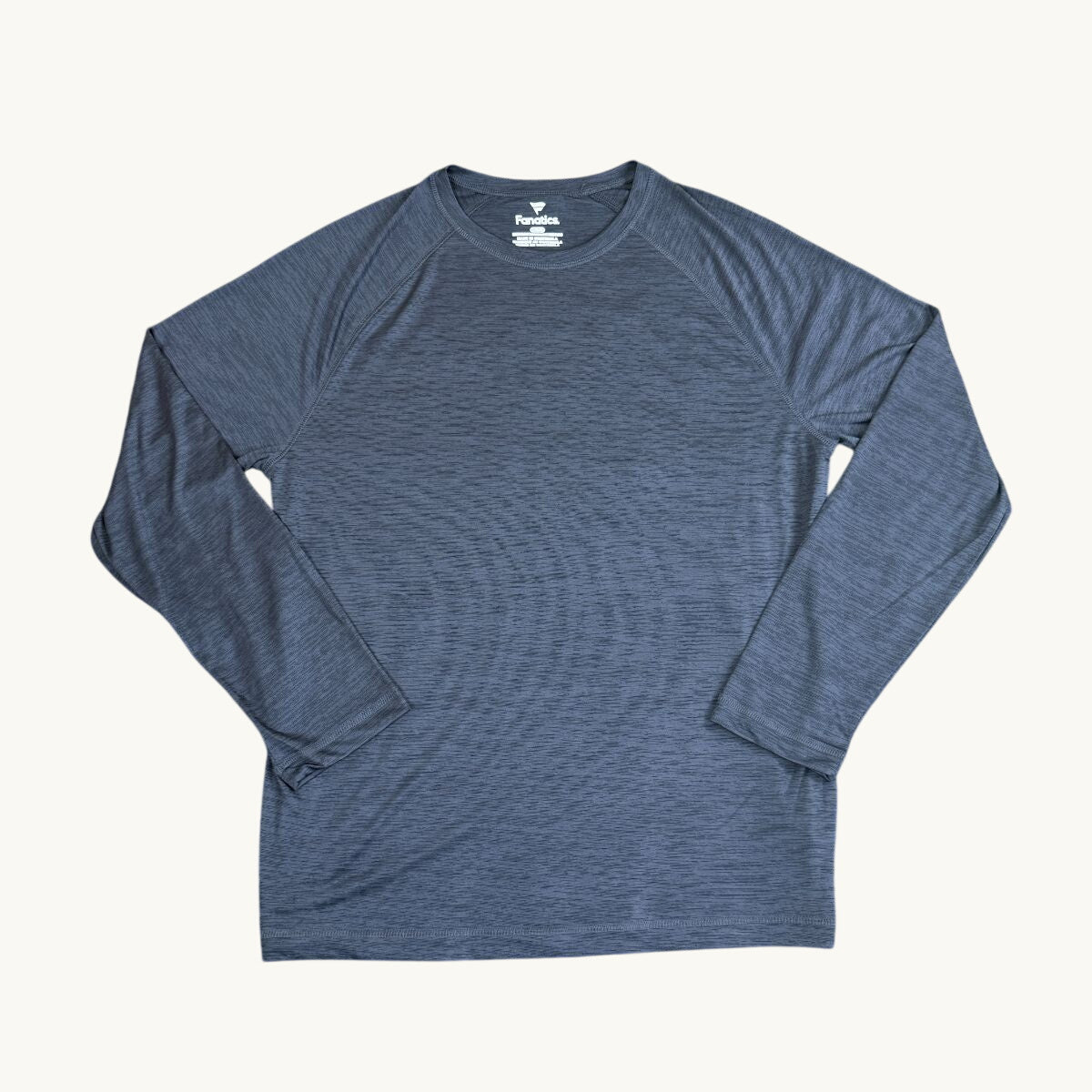 Sudadera de cuello redondo y manga corta para adulto sin decorar