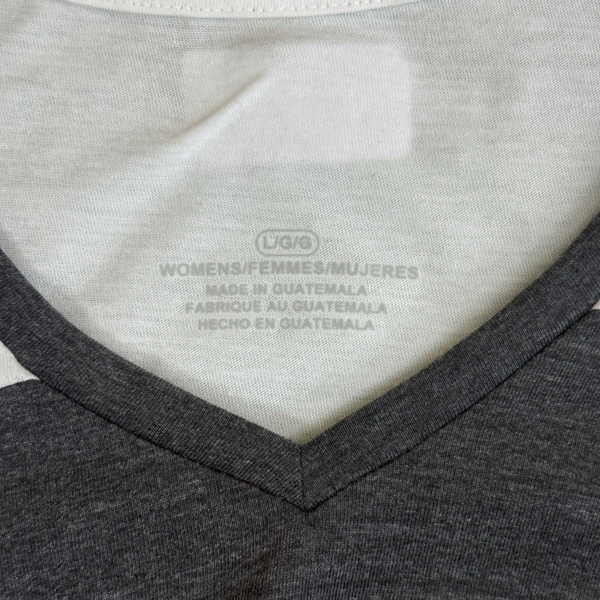 Three-Quarter Sleeve V-Neck Tee