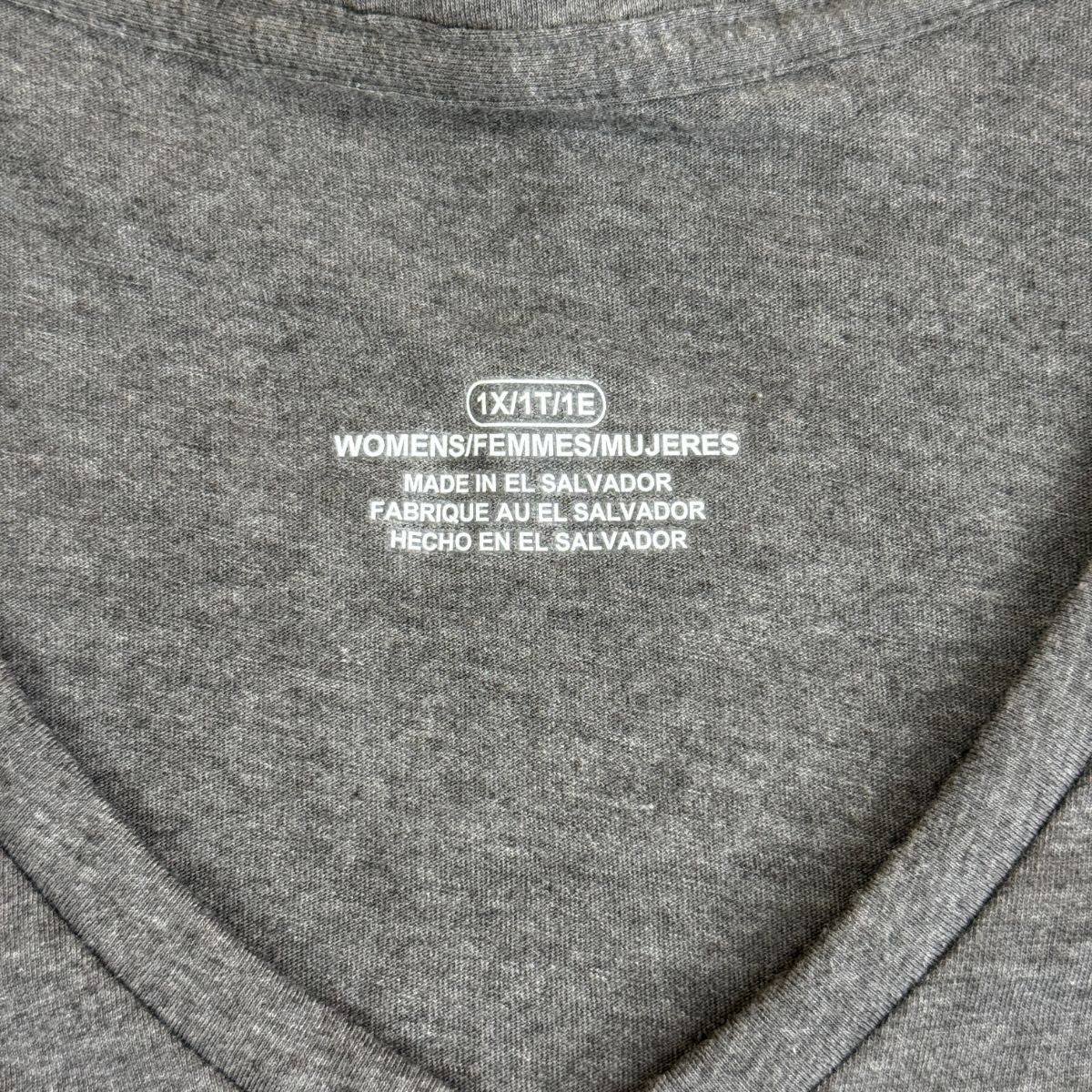 Short Sleeve V-Neck Tee – Plus Sizes