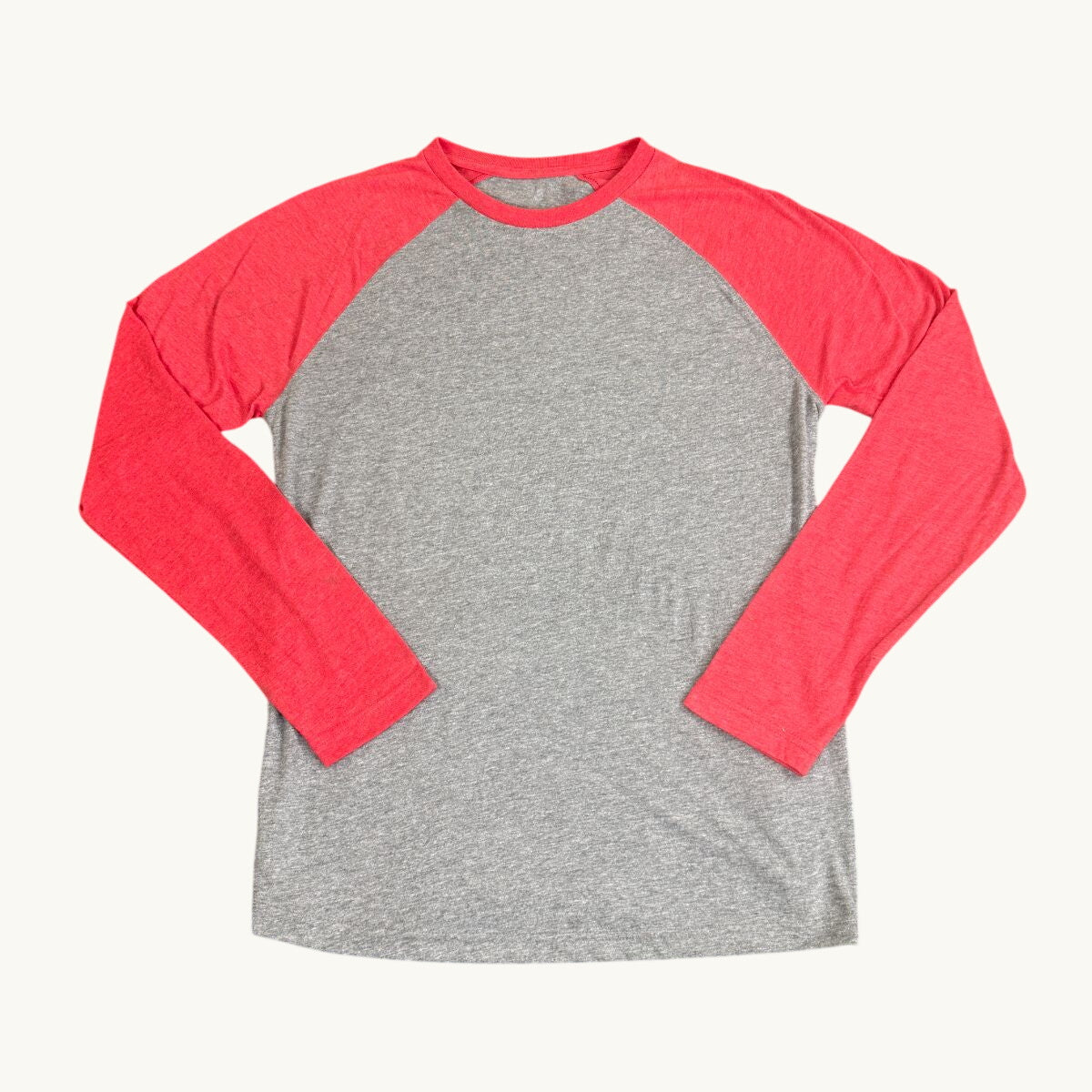 Adult Long Sleeve Raglan Tee