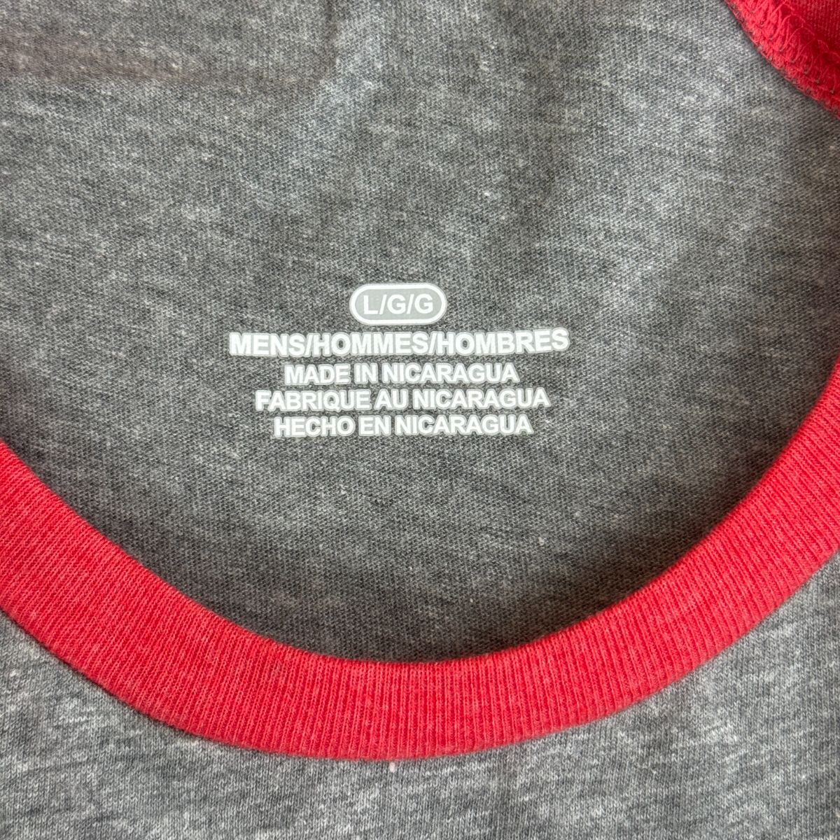 Undecorated Adult Long Sleeve Raglan Tee