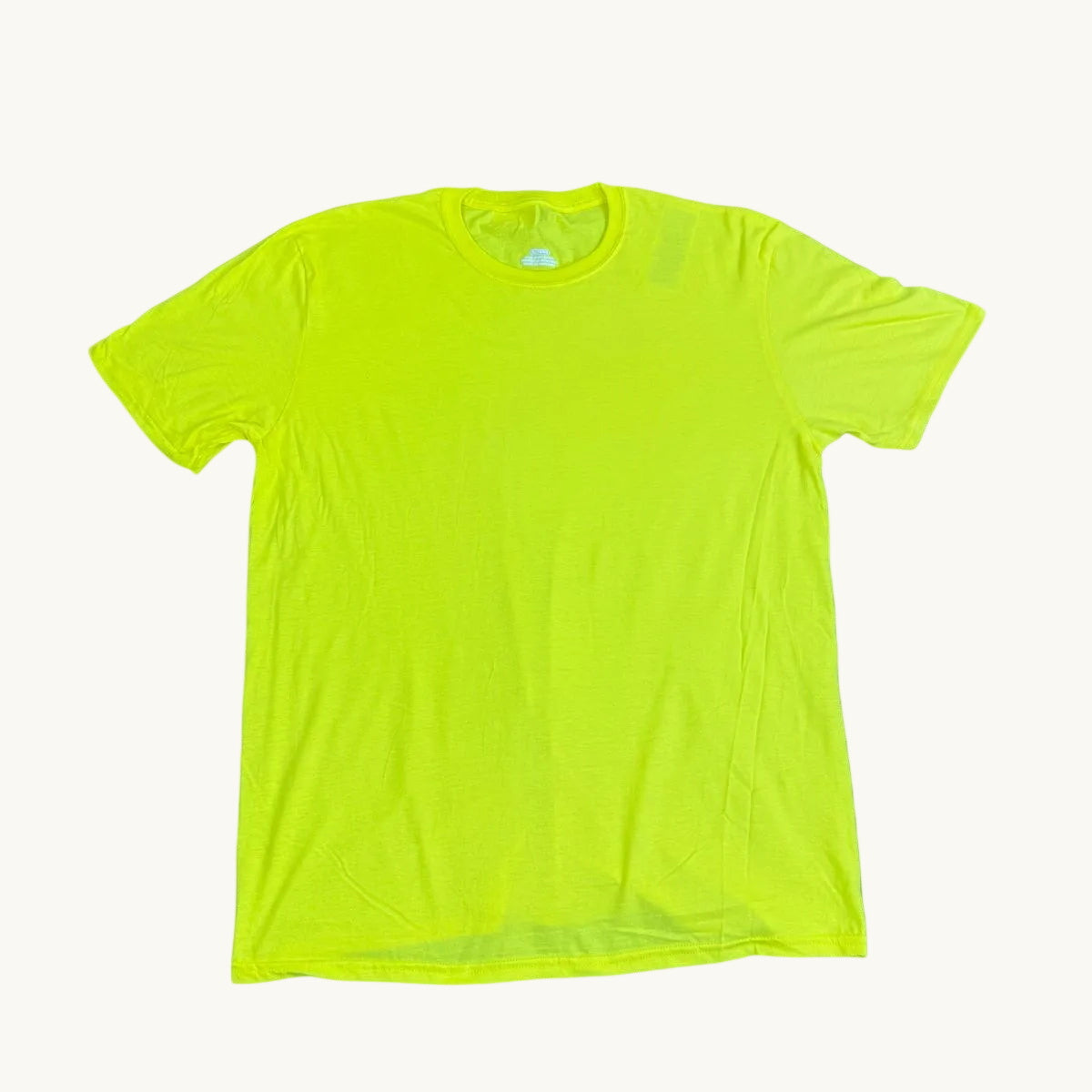 Camiseta con cuello redondo para hombre Yellow Strike