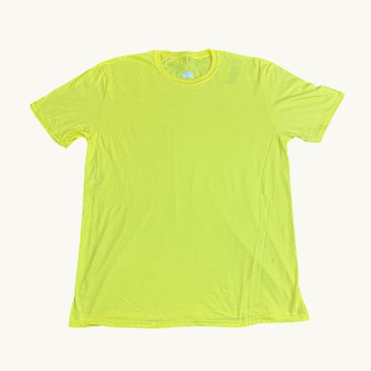 Camiseta con cuello redondo para hombre Yellow Strike