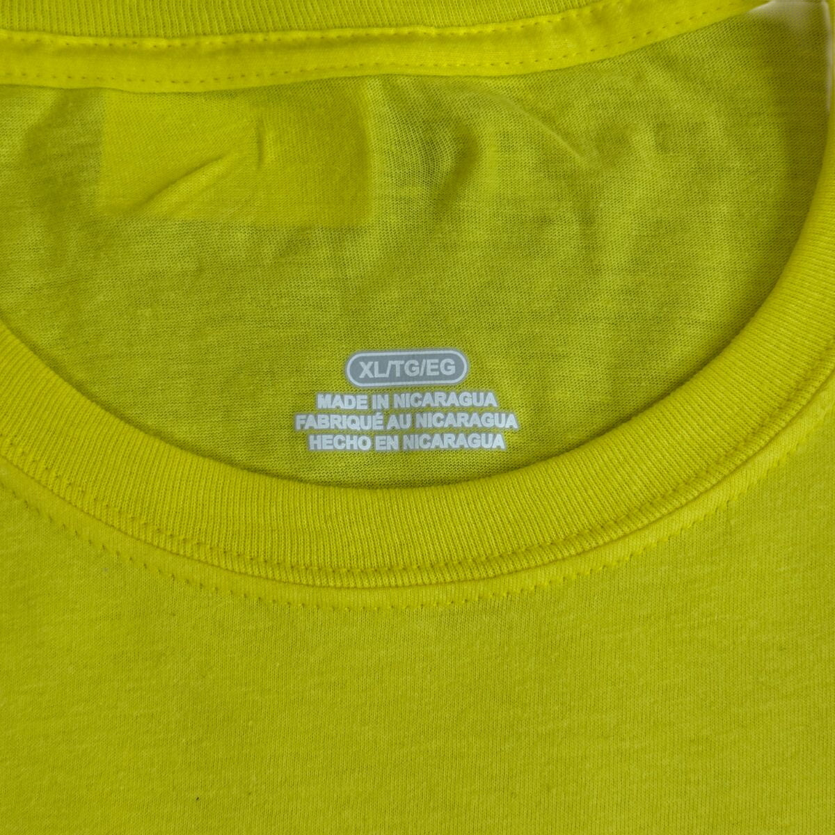Camiseta amarilla de manga corta Yellow Strike