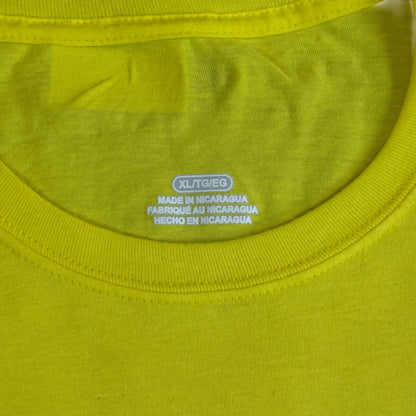 Camiseta amarilla de manga corta Yellow Strike