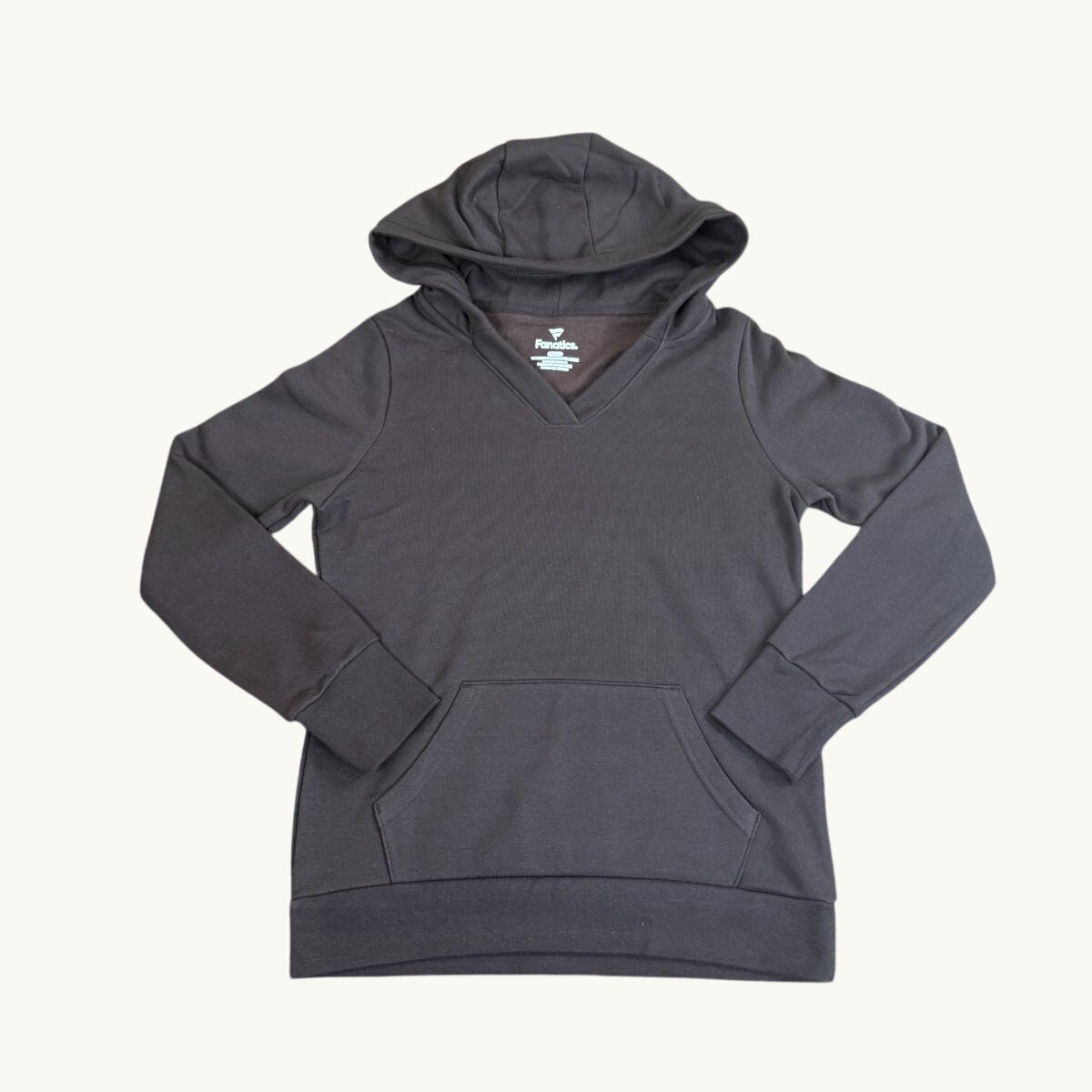 Top de manga larga con cuello cruzado para mujer