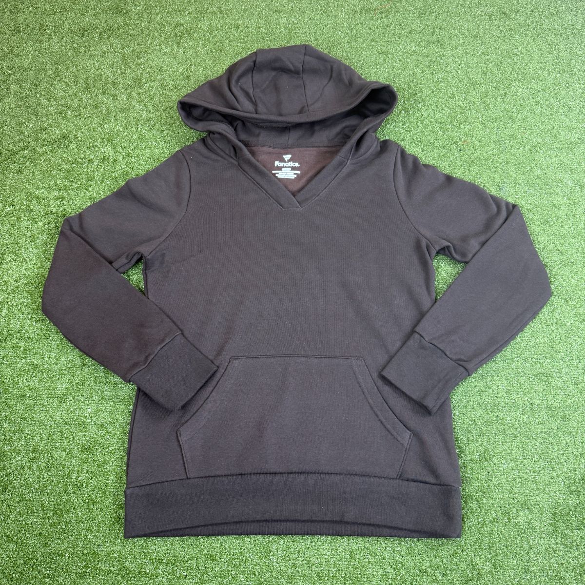 Undecorated Long Sleeve Crossover Neck Top