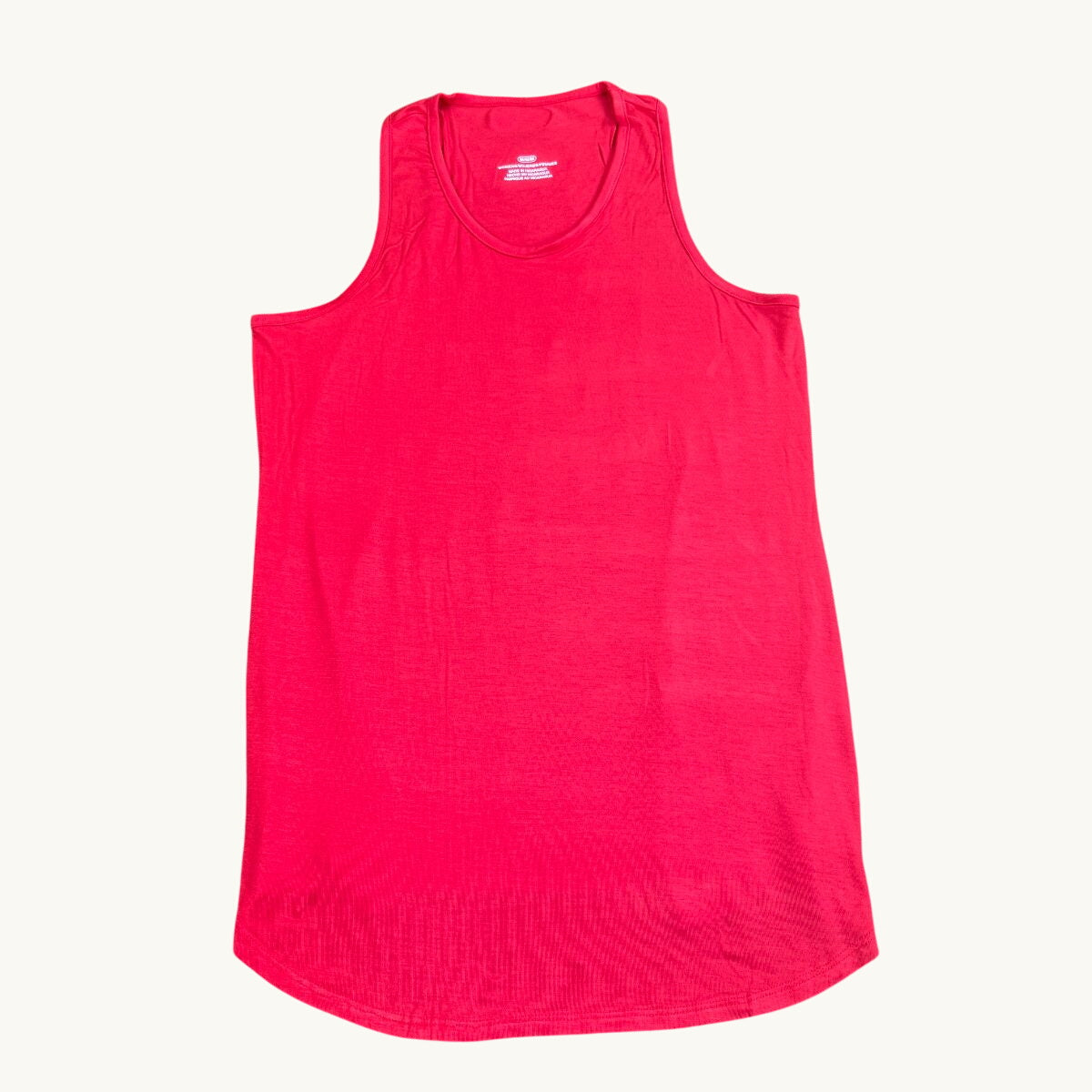 Traje de baño sin mangas holgado sin adornos
